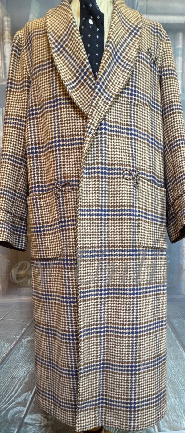 Wonderful JAEGER Vintage Dressing Gown. Wool. Size X-Large  approx 44"/112cm Chest (Ref:JAEGER) - Image 3