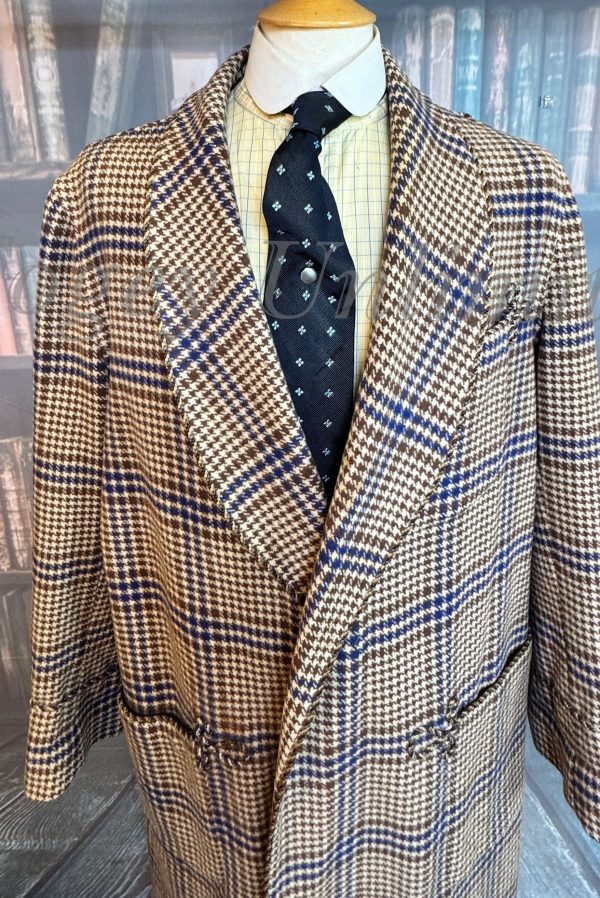 Wonderful JAEGER Vintage Dressing Gown. Wool. Size X-Large  approx 44"/112cm Chest (Ref:JAEGER) - Image 4