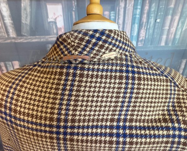 Wonderful JAEGER Vintage Dressing Gown. Wool. Size X-Large  approx 44"/112cm Chest (Ref:JAEGER) - Image 7