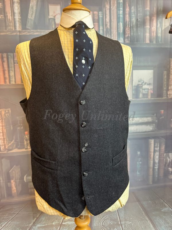 Vintage Saxon Hawk Double Breasted 3 Piece Suit 44C/36W/31L (Ref: PKMSX) - Image 14