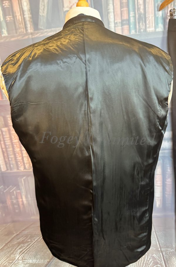 Vintage Steve Starr 1993 Bespoke Black 3 Piece Suit 40C/32W/31L (Ref: PKMSTR) - Image 2