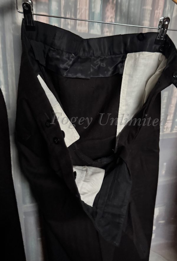 Vintage Steve Starr 1993 Bespoke Black 3 Piece Suit 40C/32W/31L (Ref: PKMSTR) - Image 11
