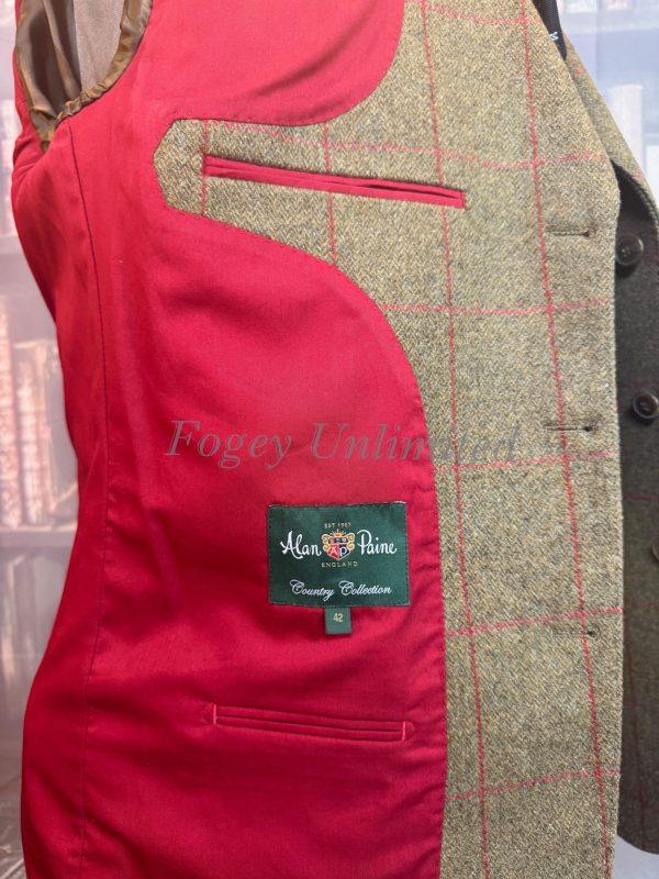 Alan Paine Heavyweight 2 Piece Tweed Suit Chest 42"/107cm. Waist 38"/97cm waist (Ref:AP42) - Image 4