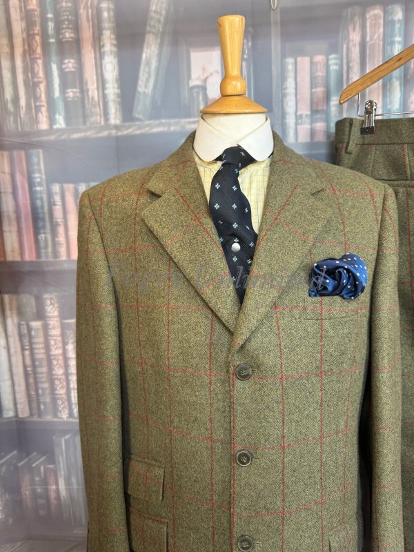 Alan Paine Heavyweight 2 Piece Tweed Suit Chest 42"/107cm. Waist 38"/97cm waist (Ref:AP42) - Image 14