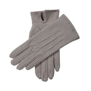 Dents Formal Cotton Gloves. Grey All Sizes: