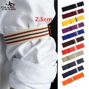 Wider Style Adjustable Elastic ARMBANDS / Sleeve Garters for your shirt sleeves (Ref:MM)