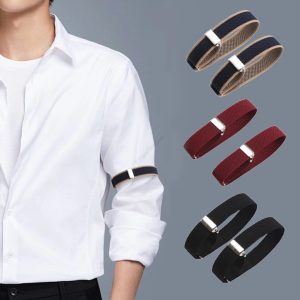 Vintage style Narrow Adjustable Elastic ARMBANDS /Garters for your shirt sleeves (Ref:ABN)
