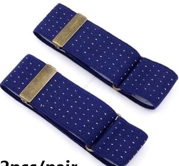 Widest Style Adjustable Elastic ARMBANDS / Sleeve Garters for your shirt sleeves (Ref:M35) - Image 12
