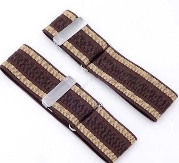 Widest Style Adjustable Elastic ARMBANDS / Sleeve Garters for your shirt sleeves (Ref:M35) - Image 8