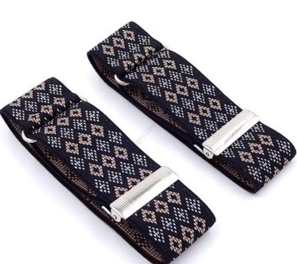Widest Style Adjustable Elastic ARMBANDS / Sleeve Garters for your shirt sleeves (Ref:M35) - Image 11