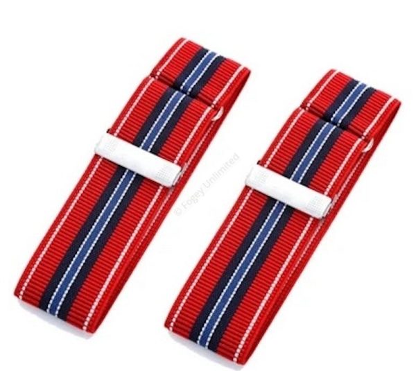 Widest Style Adjustable Elastic ARMBANDS / Sleeve Garters for your shirt sleeves (Ref:M35) - Image 5