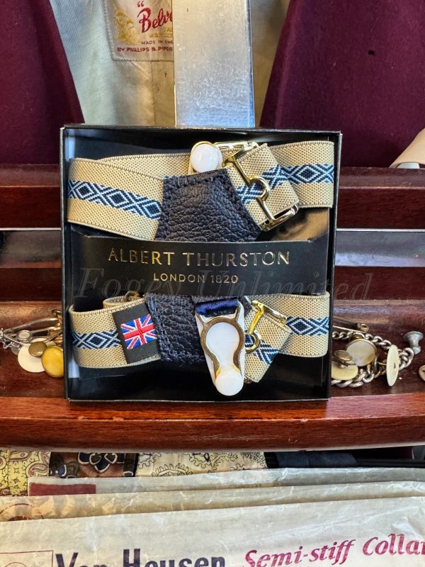 Albert Thurston Traditional Sock Suspenders/Garters Made in England for Full Support - Image 5