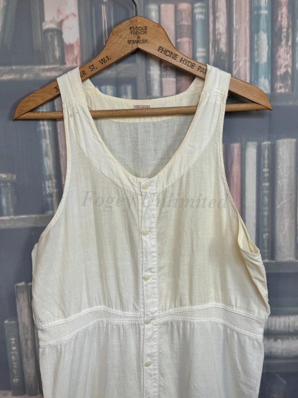 Vintage Athletic "Summer" Union Suit. Lightweight. Sanforized Cotton by BVD Chest 40"/102cm - Image 10