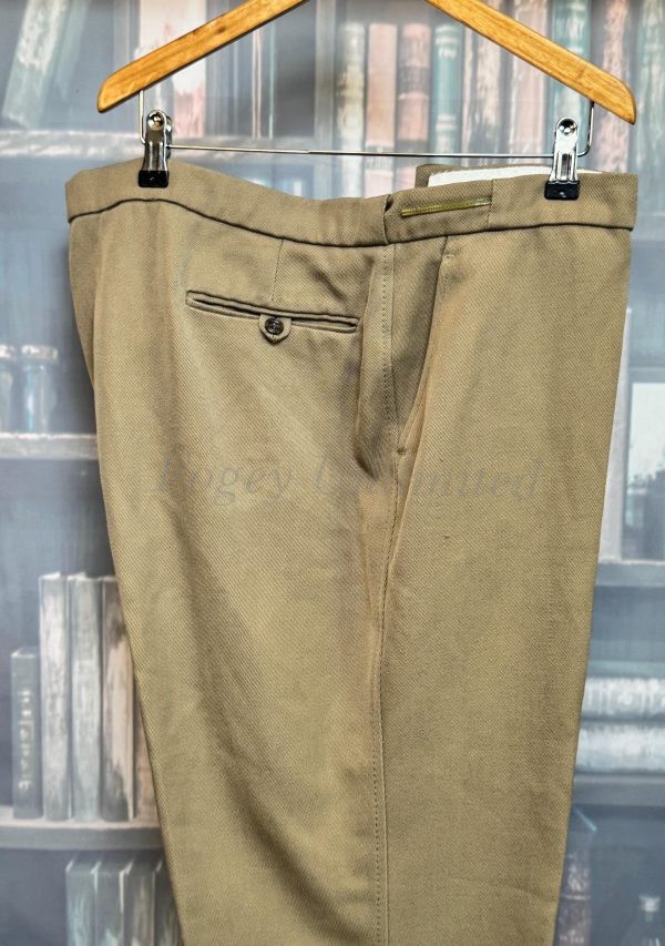 Vintage Lambourne Gentleman's Cavalry Twill Trousers Waist 46" Leg 30"/76cm (Ref:LBFC46) - Image 5