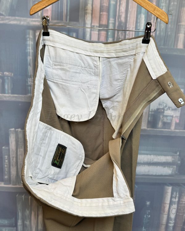 Vintage Lambourne Gentleman's Cavalry Twill Trousers Waist 46" Leg 30"/76cm (Ref:LBFC46) - Image 4
