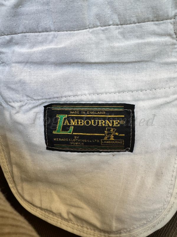 Vintage Lambourne Gentleman's Cavalry Twill Trousers Waist 46" Leg 30"/76cm (Ref:LBFC46) - Image 3