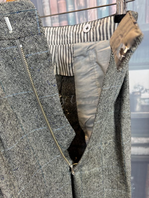Vintage 1978 Welsh & Jeffries Savile Row 3 Piece POW Check Suit 40C/32W/32L (PKWJ40) - Image 4