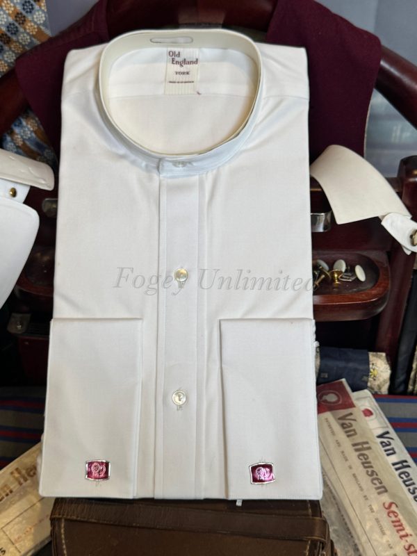 Vintage New in packet Old England Collarband Shirt for your Stiff collar 15" with Spare collar