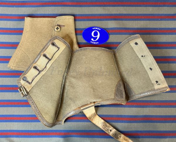 Vintage Gentleman's Felt Spatterdashes (Spats) Size Medium . (Ref:RH9) - Image 4