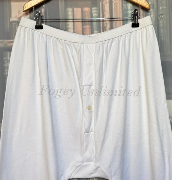 Traditional Very full cut and style Elastic Waist Drawers Trunks/Underpants. Old store Stock. Various Sizes (EWRY)