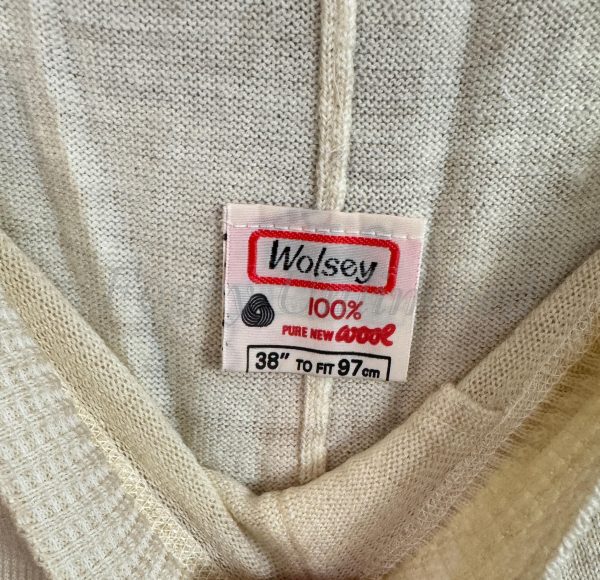 Vintage Old Store Stock Heavyweight Knight 2 Wool Fuller Cut Trunks Drawers Underwear by Wolsey - Image 5