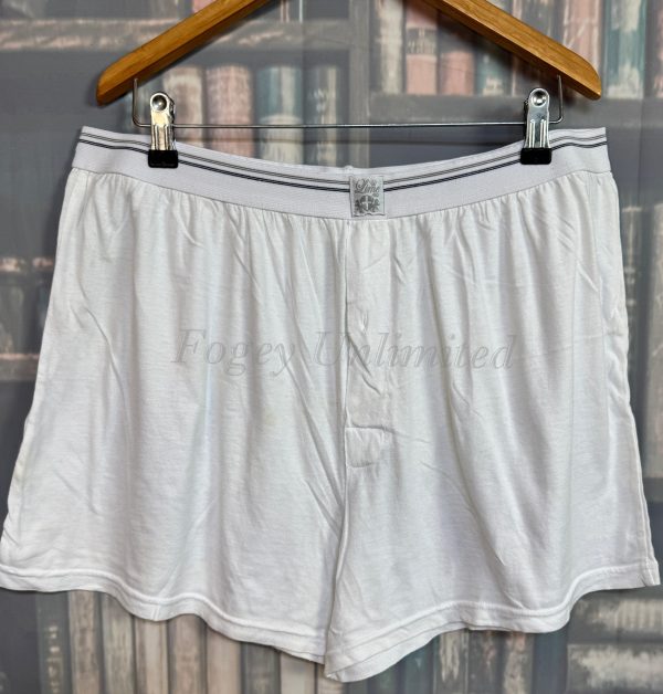 Vintage Old Store Stock Combed Cotton Trunks Underpants. Waist: 36-38" By Lime Estd. 1962