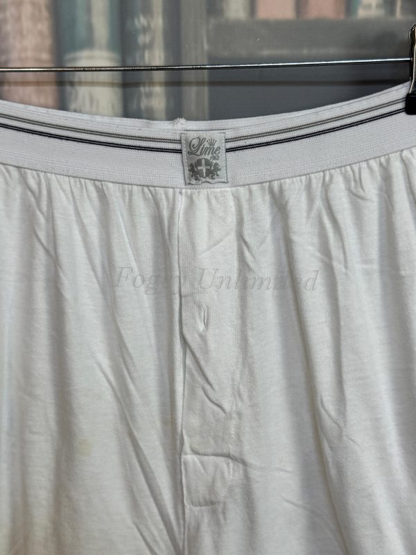 Vintage Old Store Stock Combed Cotton Trunks Underpants. Waist: 36-38" By Lime Estd. 1962 - Image 3