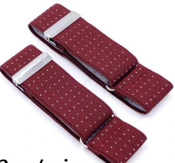 Widest Style Adjustable Elastic ARMBANDS / Sleeve Garters for your shirt sleeves (Ref:M35) - Image 3