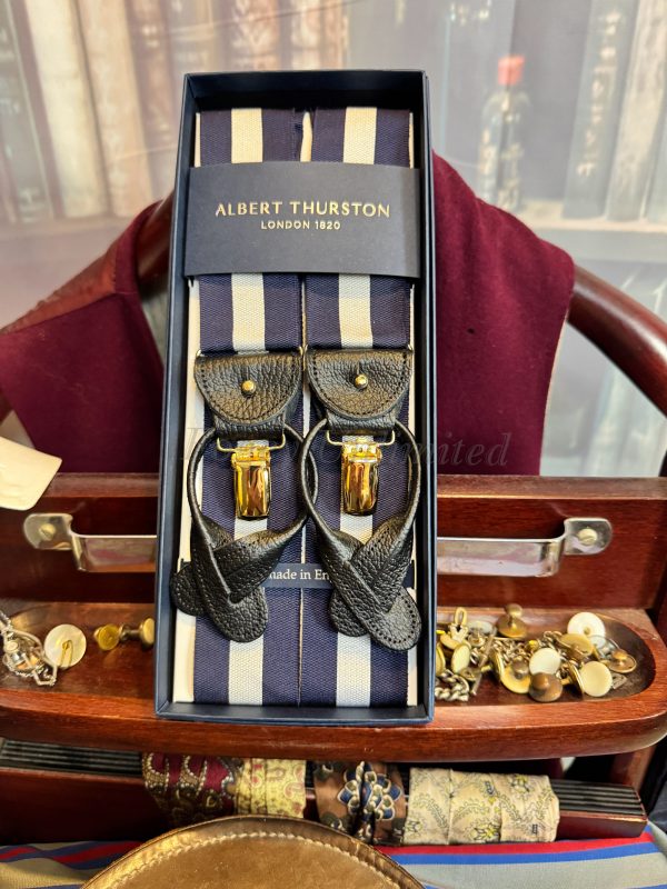 Albert Thurston COMBINATION Braces/Suspenders Button ends or clip on ends. - Image 7