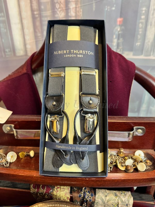 Unique and Rare Albert Thurston Braces (Suspenders) Not standard production items (LH79)