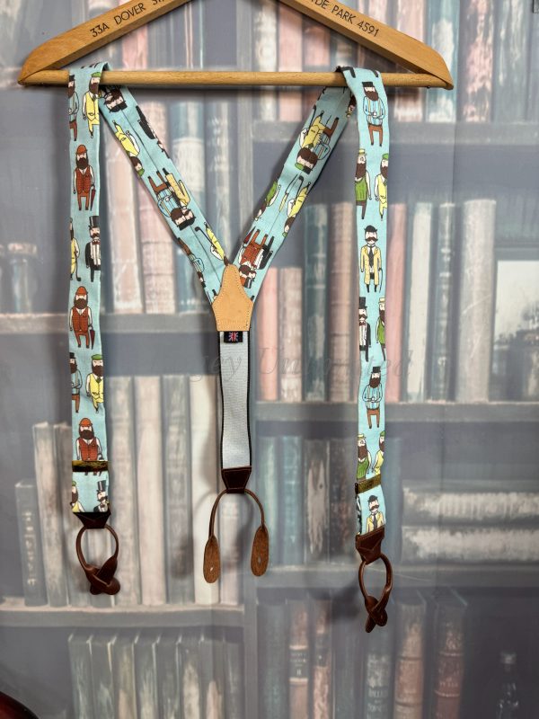 Unique and Rare Albert Thurston Braces (Suspenders) Not standard production items (LH75)