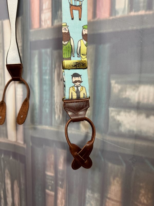Unique and Rare Albert Thurston Braces (Suspenders) Not standard production items (LH75) - Image 2