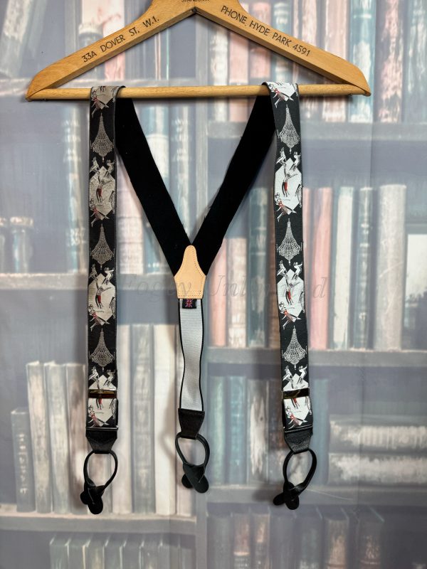 Unique and Rare Albert Thurston Braces (Suspenders) Not standard production items (LH71)