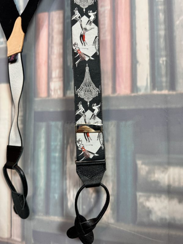 Unique and Rare Albert Thurston Braces (Suspenders) Not standard production items (LH71) - Image 3