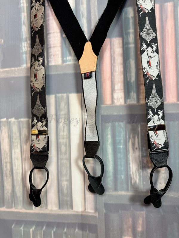 Unique and Rare Albert Thurston Braces (Suspenders) Not standard production items (LH71) - Image 4