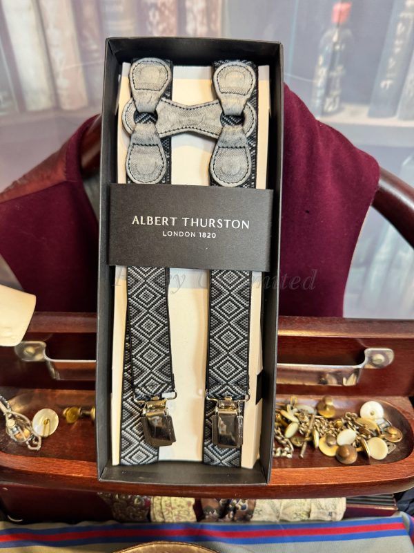 Unique and Rare Albert Thurston Braces (Suspenders) Not standard production items (LHBDS)