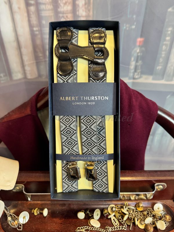 Unique and Rare Albert Thurston Braces (Suspenders) Not standard production items (LHBDB)