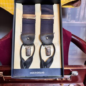 Formal Albert Thurston Braces (Suspenders) Woven Barathea Combination Braces
