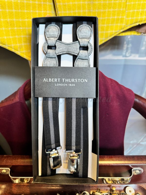 Unique and Rare Albert Thurston Braces (Suspenders) Not standard production items (LH81)