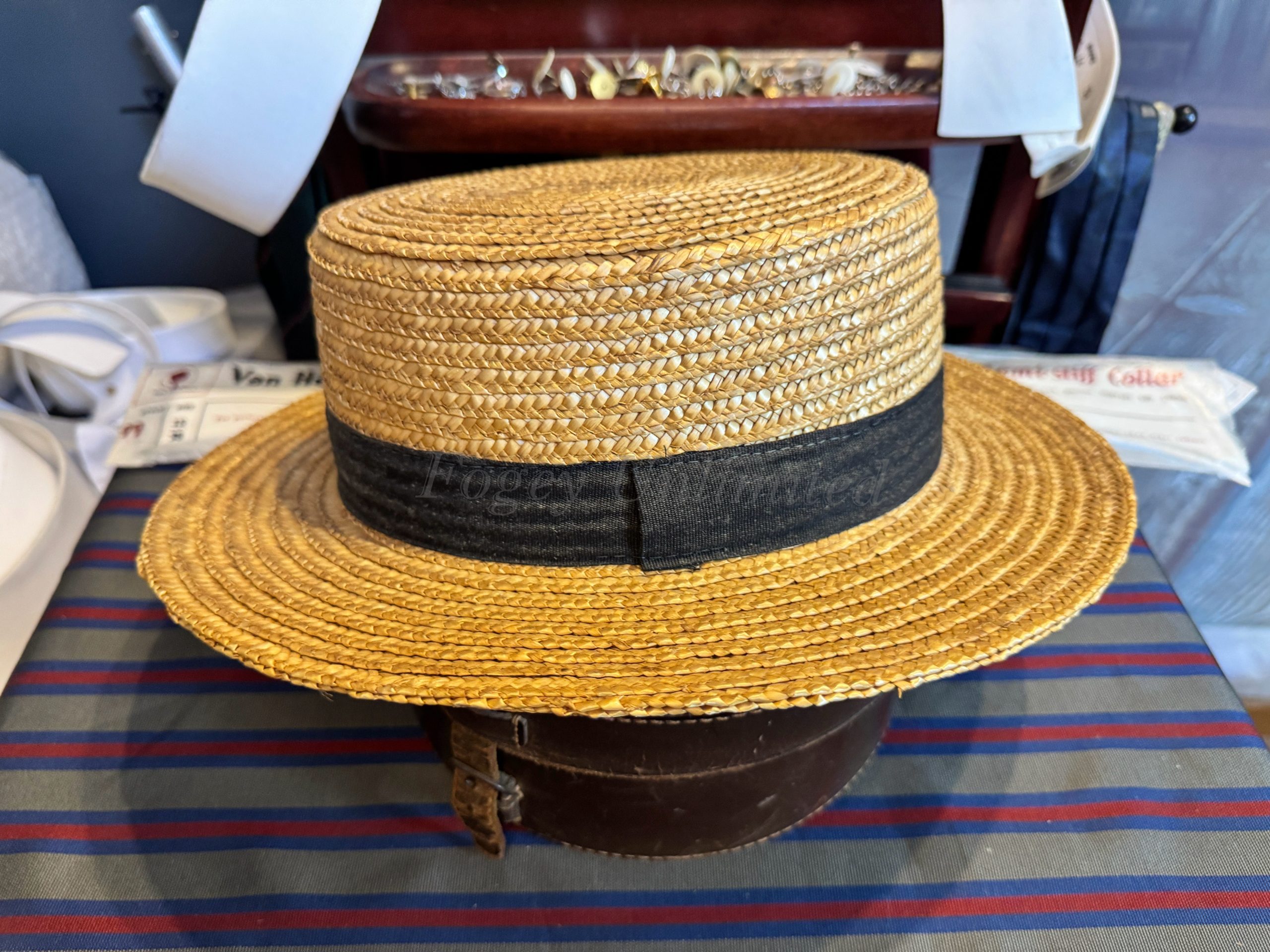 Skimmer boater hat 2025