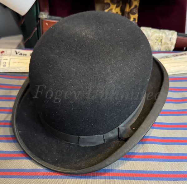 Vintage Lock & Co Bowler Hat Size 6 3/4" with  Herbert Johnson Box Immaculate (HJ634) - Image 5