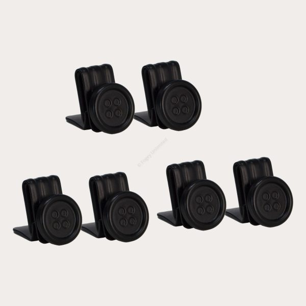 Set of 6 Clip on Brace/Suspender Buttons for your Trousers - Image 7