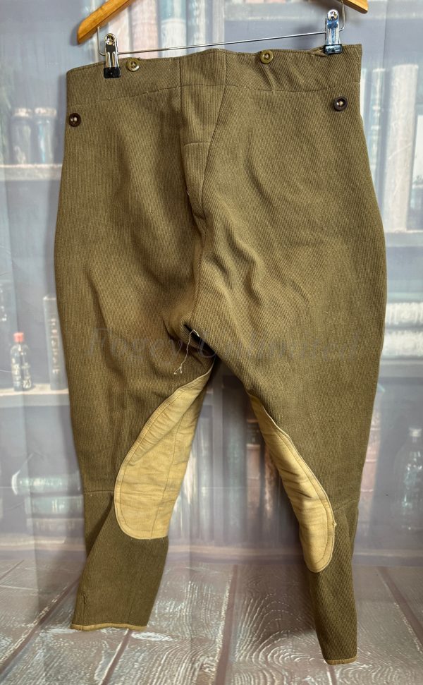 Vintage Green Military Breeches Jodhpurs. Heavyweight W30"/76cm (Ref:BGB30) - Image 7