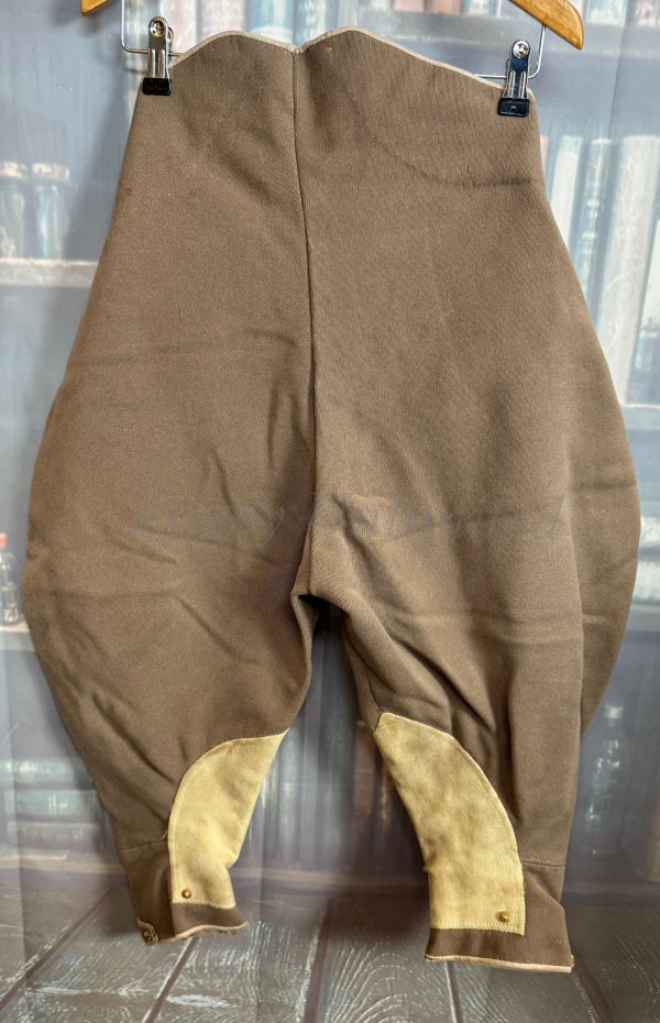 Vintage Bespoke Breeches Jodhpurs. High waist, Heavyweight. Waist 28"/71cm. (BBP28) - Image 7