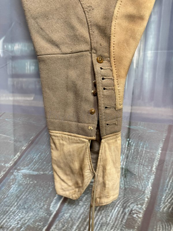 Vintage Bernard Weatherill 1938 Bespoke Fall Front Breeches. High waist, Heavyweight. Waist 34"/86cm. (BWB38) - Image 9