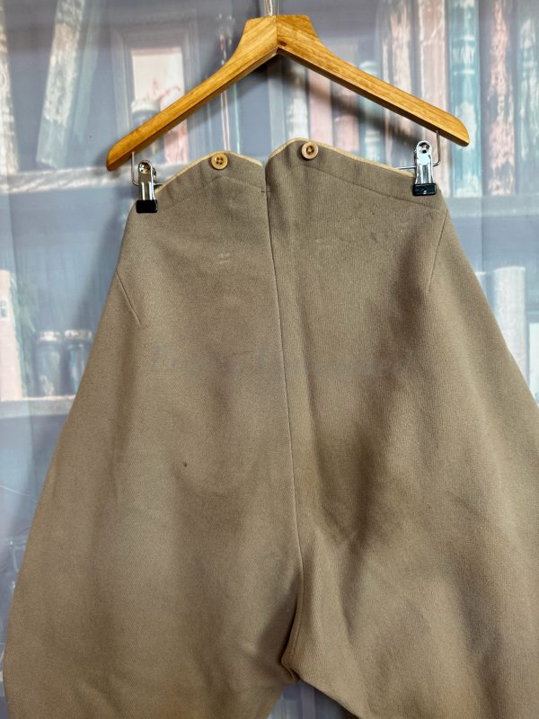 Vintage Bernard Weatherill 1938 Bespoke Fall Front Breeches. High waist, Heavyweight. Waist 34"/86cm. (BWB38) - Image 2