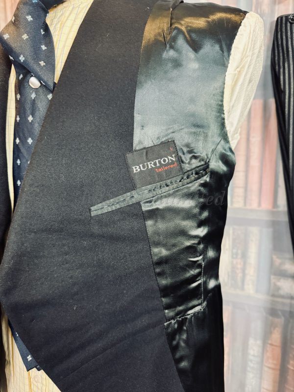 Vintage Burtons Stroller / Formal wear Tailcoat Suit  41C/34W/33L (BTTR41C) - Image 7