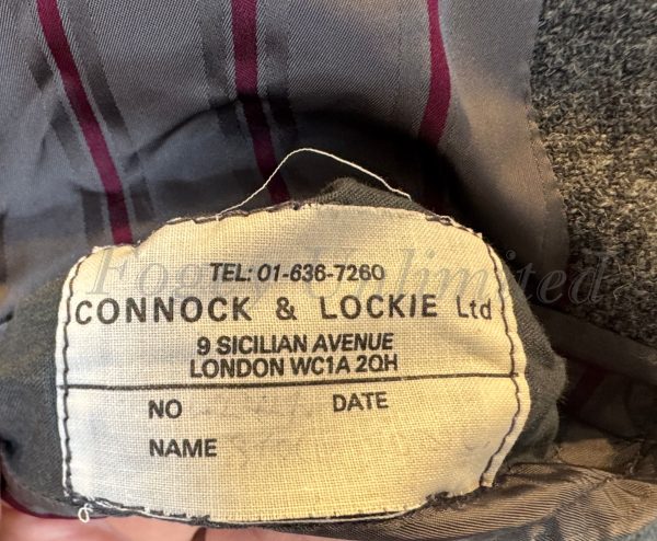 Vintage Bespoke Gentleman's Inverness Cape or Ulster Cape by Connock & Lockie . 44-46"/112-117cm Chest - Image 17