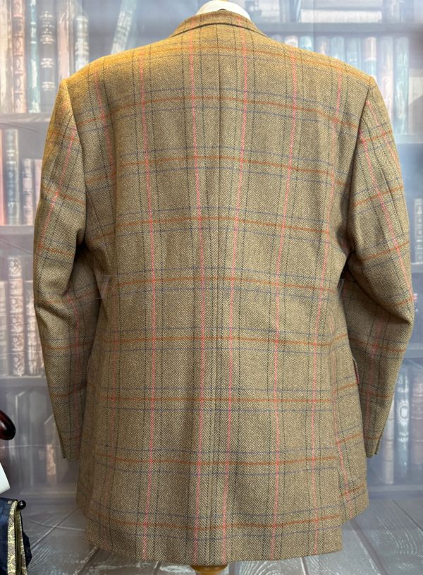 Heavyweight Tweed Hacking Jacket by Bladen for 44R /112cm Chest (BL44B) - Image 5