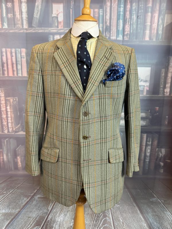 Vintage Tweed Hacking Jacket by Bladen 40R /102cm Chest (BLTY40)